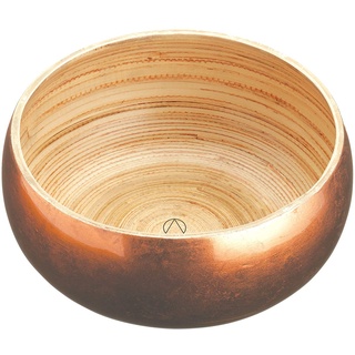 Artesà Salatschüssel aus Bambus und Kupfer, 17cm (6.5'')