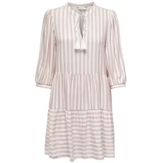 ONLY Minikleid KAYA (1-tlg) Fransen weiß L