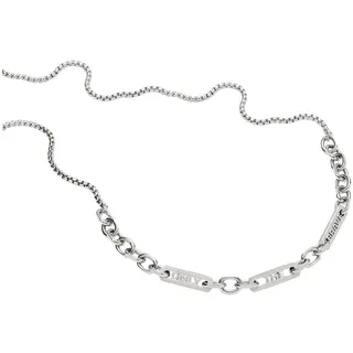 Diesel Herren Kette Edelstahl Silber farbe