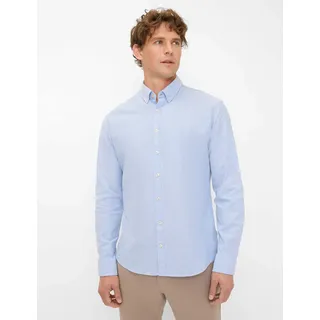 Brax Langarmhemd Blau S