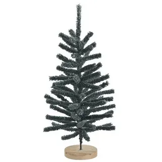 Giftcompany Weihnachtsfigur Silva Deko-Weihnachtsbaum beflockt grau 45cm bunt|grau