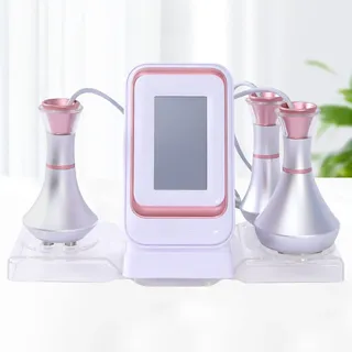 Ultraschall Kavitationsgerät, 3 in1 80K Schönheit Maschine Fettverbrennung Abnehmen Anti Falten Gesichts Körper Haut Massage Pflegen für Körper und Gesicht Hautstraffung