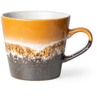HKliving - 70's Cappuccino Tasse 300 ml, fire