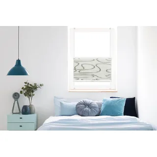 MYDECO Plissee Free Move 60 x 130 cm grau