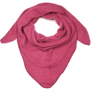Stylebreaker Strick Dreiecktuch meliert, Damen, pink, Obermaterial: 80% Viskose CV. 20% Wolle WO., Modisch, Modetücher