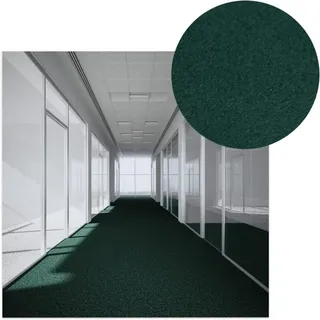 MDEKOR Nadelvliesteppich Teppichboden Meterware - Teppich Läufer, 200x200cm Grün grün 200 cm x 200 cm