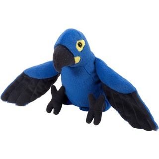 Wild Republic Plüsch Macaw Papagei, Cuddlekins Kuscheltier, Plüschtier, 20cm