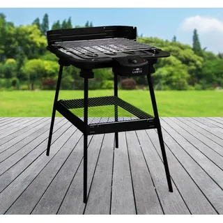 Elektrischer Standgrill Balkongrill Barbecue Elektrogrill