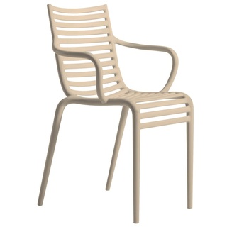 Driade Pip-e Stuhl mit Armlehne Einzelstück | puder