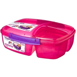 sistema Lunchbox Sistema Lunchbox Triplesplit pink 2L