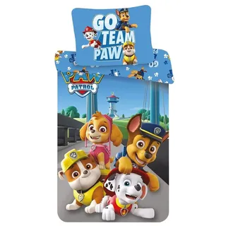 PAW PATROL Kinderbettwäsche PAW PATROL, Renforcé, 2 teilig bunt