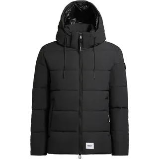 khujo Wintermantel Steppjacke Loga2-YM«, Steppjacke mit abnehmbarer Kapuze und Rucksackträgern grau