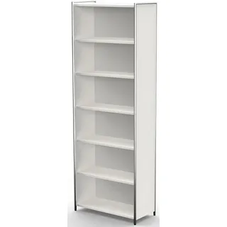 Kerkmann Lago Büroschrank 80,0 x 38,0 x 220,0 cm weiß
