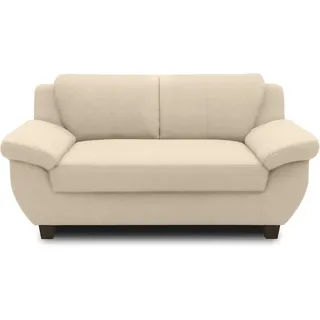 DOMO. collection Panama 2 Sitzer, Sofa, 2er Couch, Garnitur, 3-2-1, beige, 159 cm