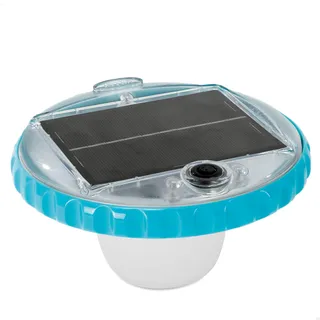Intex Solarleuchte Kunststoff 1 St. weiß/blau