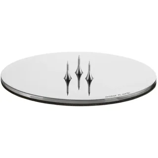 ester & erik Kerzenplatte Small Shiny Silver
