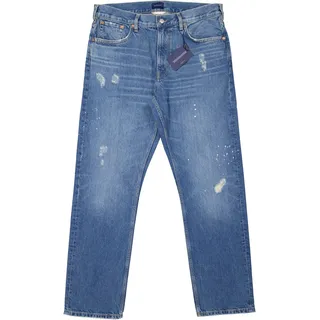 NEU !! GANT Herren Jeans D1. WORN AND TORN JEANS, Mid blue vintage Inch 32/L34