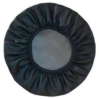 Wasserdichter Stuhlbezug aus PU-Leder, rund, 30–40 cm, elastisch, rutschfest, für Club, Salon, Hocker, Sitzkissen, Schonbezug