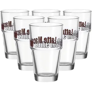 LEONARDO Latte Macchiato Glas 0,41 l 6 St.