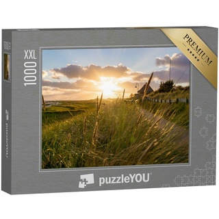 puzzleYOU Puzzle Sonnenuntergang in Amrum, Deutschland, 1000 Puzzleteile, puzzleYOU-Kollektionen Amrum