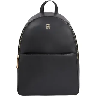 Tommy Hilfiger Women TH FRESH BACKPACK, Black, One Size