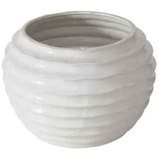 Boltze Keramikvase in weiß | Gr.: onesize