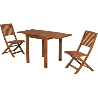 Merxx Balkonausziehtisch 65(130)x70x75 cm Beige
