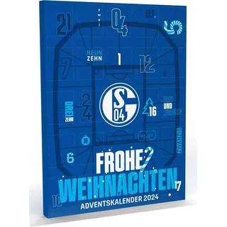 FC Schalke 04 Adventskalender Weihnachtskalender S04 - Blau