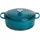 31 cm oval deep teal
