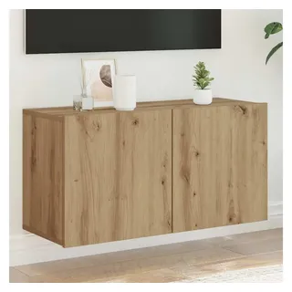 vidaXL Artisan-Eiche TV-Wandschrank 80x30x41 cm Braun Holz