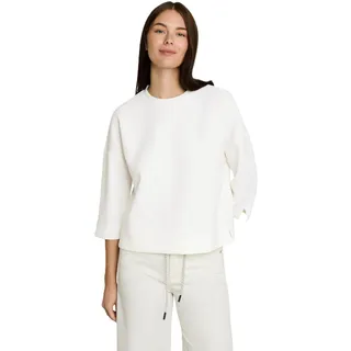 Tom Tailor Damen 1051198 Loose Fit Sweatshirt mit 7/8-Arm - M