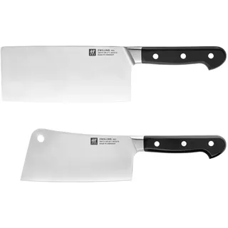 Zwilling Pro Messerset 2-tlg. Hackmesser/Chinesisches Kochmesser 20 cm Schwarz