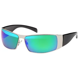 BEZLIT Herren Sonnenbrille Pilotenbrille Sprotlich Grün
