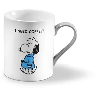 Snoopy Kaffeebecher "I Need Coffee"