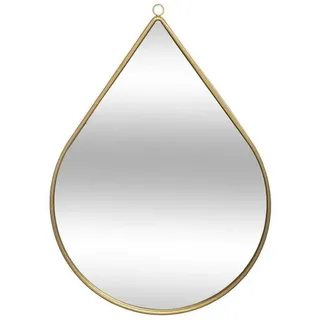 Atmosphera Spiegel Tropfen 21 x 29 cm Gelb