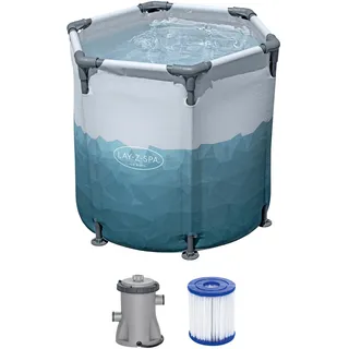 BESTWAY Eisbad Glacial Dip 90 x 80 cm Blau