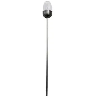 Kynast Garden LED Solarleuchte Solar Gartenfackel Edelstahl XXL Wegeleuchte transparent 112cm