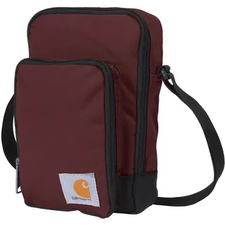 CARHARTT Crossbody Zip Bag Synthetik Green/Red