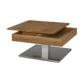 Sofa.de Couchtisch MONROVIA Mehrfarbig Eiche 75 x 38 x 75 cm