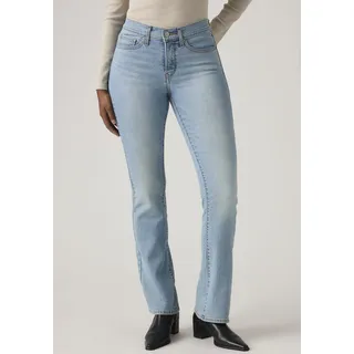 Levi's Bootcut-Jeans "315 Shaping Boot", 29, Länge 30, blau (up and away), Denim/Jeans, Obermaterial: 80% Baumwolle, 19% Polyester, 1% Elasthan, lang, Jeans