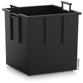 LECHUZA Cubico 40 Ø 40 x 40 cm Schwarz