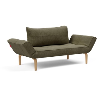 INNOVATION LIVING Schlafsofa Zeal Bow Cord Pine Green