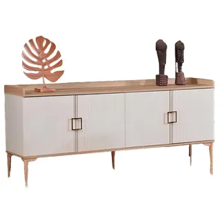 JV Möbel Schminkkonsole 44 x 190 x 82 cm Beige