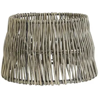 Light & Living Lampenschirm Rund Grau 40cm
