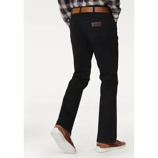 Bootcut-Jeans WRANGLER "Jacksville" Gr. 32, Länge 34, schwarz (black) Herren Jeans Bootcut Bestseller