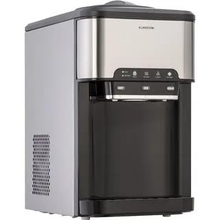 Klarstein Aqueous Eiswürfelmaschine 3-in-1: Eiswürfel, Wasserspender: heiß & kalt 20 kg/24h