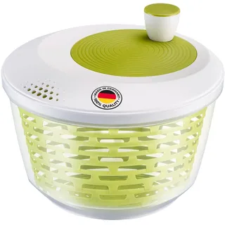 Westmark Salatschleuder Spinderella 4,4 Liter Ø 23,5 cm Kunststoff Transparent/Weiß/Grün