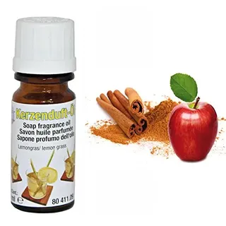 CREATIV DISCOUNT Kerzen-Duftöl, 10ml, Zimt-Apfel