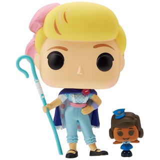 Funko Pop! Vinyl: Disney: Toy Story: BO Peep with Officer Giggles McDimples Collectible Figure - BO-Peep - Toy Story 4 - Vinyl-Sammelfigur - Geschenkidee - Offizielle Handelswaren - Movies Fans