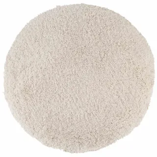 WohnDirect Badezimmerteppich, Creme, Textil, Rund, 70x70 cm, Oeko-Tex® Standard 100, Badtextilien, Badematten
